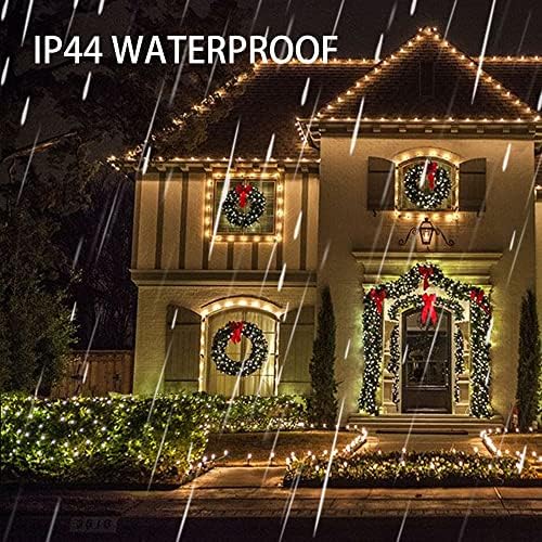 Christmas String Lights, 100 LED 33 FT Connectable Fairy Lights with 8 Modes, Waterproof Christmas Decorations, alternate
