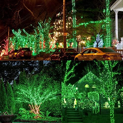 Christmas String Lights, 150 Count 33 FT Incandescent Mini Green Wire Fairy Light, 120V UL Certified Connectable, alternate