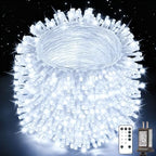 Christmas String Lights,403FT 1200 LED Cold White Fairy Light Bedroom Decor