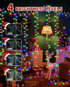 Christmas String Lights,403FT 1200 LED Multicolor Fairy Light Bedroom Decor, alternate view 4