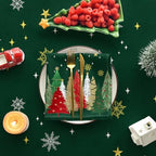 Christmas Tablecloth 60 x 104 Inch Rectangular Green in 60 x 104 Inch, alternate view 5