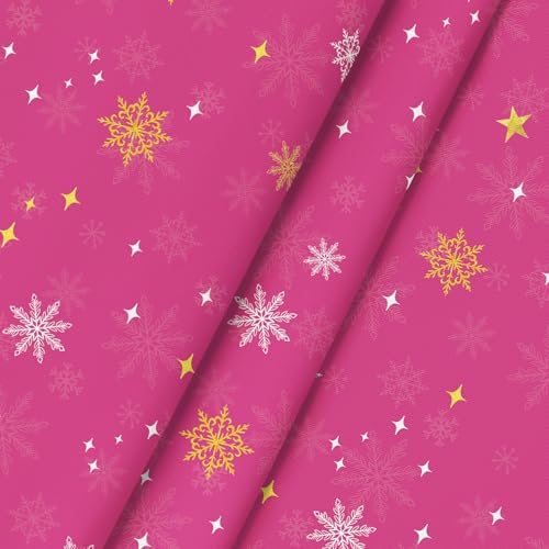 Christmas Tablecloth 60 x 60 Inch Round Christmas Trees Pink in 60 x 60 Inch, alternate view 5