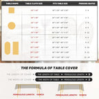 Christmas Tablecloth 60 x 84 Inch Oval Christmas Trees Red in 60 x 84 Inch, alternate view 6