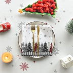Christmas Tablecloth 60 x 84 Inch Rectangular Christmas Trees in 60 x 84 Inch, alternate view 5