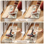 Christmas Winter Snow Cabin Kitchen Mats Cushioned Anti Fatigue, alternate view 5
