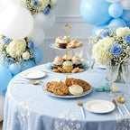 Cielito Lindo 3 Tier Dessert Stand 10", 9", 7", Blue in Blue, alternate view 4