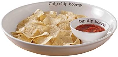 Circa Chip N Dip Set, White in One Size in Circa