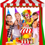 Circus Tent Cupcake Stand Red White Carnival Dessert Display, alternate view 5