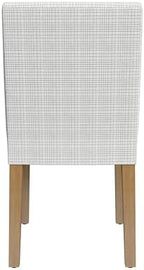 Classic Parsons Dining Chair - Cream Mini Grid Pattern (Single Pack) in Single Pack in Cream Mini Grid Pattern, alternate