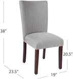 Classic Parsons Dining Chair - Light Gray (Single Pack), alternate view 7