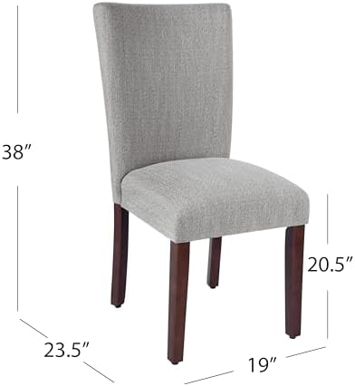Classic Parsons Dining Chair - Light Gray (Single Pack), alternate view 7