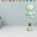 Clear Acrylic Balloon Stands for Centerpieces, 25.6 inch 10 Pack Balloon Centerpiece Stand for Tables, Balloon