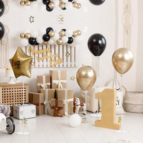 Clear Acrylic Balloon Stands for Centerpieces, 25.6 inch 10 Pack Balloon Centerpiece Stand for Tables, Balloon, alternate