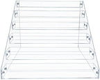 Clear Acrylic Spice Rack for Countertops- 6 Tier in Clear, alternate view 5