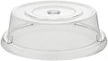 Clear Polycarbonate Plate Cover, 9.4 x 2.8 In, 10 Pack in Clear