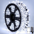 Clear Wire 720LED 230 FT White Christmas Lights with 8 Modes