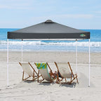 COBlZI 10x10 Pop Up Canopy Tent with 4 Removable Sidewalls, Waterproof Commercial Easy Adjustable Gazebo Tent, alternate view