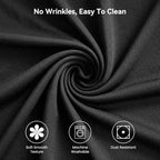 Cocktail Table Covers, 4 Pack 32x43 Inch Stretch Fitted Tablecloth, Reusable Tablecloths for Pub Bistro Highboy, alternate