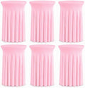 Cocktail Table Covers Skirts High Top Tablecloth Round Spandex Party Pink