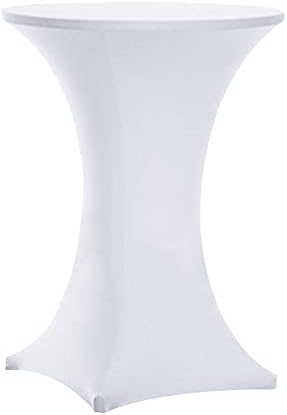 Cocktail Table Covers White, Cocktail Tablecloth 12 Pack 32x43 Inch in 32x43 Inch, alternate view 4