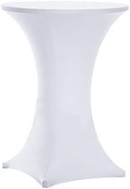 Cocktail Table Covers White, Cocktail Tablecloth 12 Pack 32x43 Inch in 32x43 Inch, alternate view 4