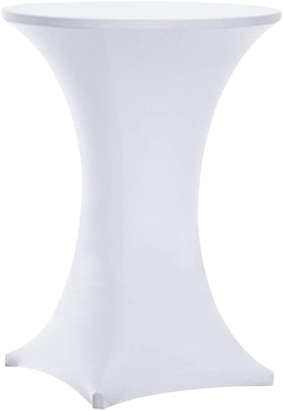 Cocktail Table Covers White, Cocktail Tablecloth 6 Pack 30x42 Inch in 30x42 Inch, alternate view 4