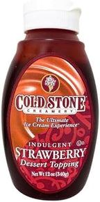 COLD STONE DESSERT TOPPER STRAWBERRY in 11 Fl Oz (Pack of 1)