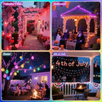 Color Changing Christmas Lights, 35 Colors 33FT 100LED String Lights, alternate view 3