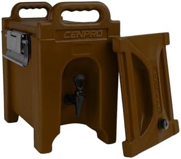 Commercial Beverage Dispenser 2.5 Gallon Insulated Hot and Cold Beverage Dispenser/Server, NSF, Brown (29A-184), alternate