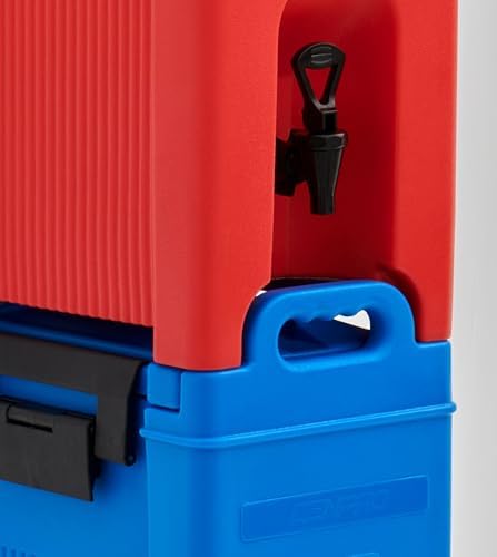 Commercial Beverage Dispenser 5-Gallon Insulated Hot and Cold Beverage Dispenser/Server, NSF, Blue (29A-154), alternate view