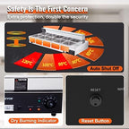 Commercial Food Warmer (10-Pan), alternate view 6