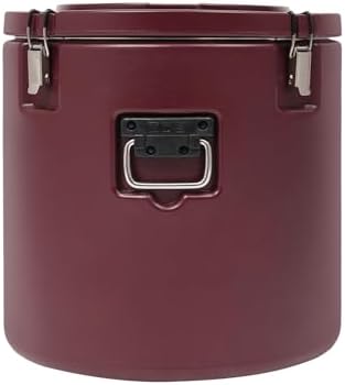 Commercial Food Warmer Insulated Soup Container Carrier, 13.2Gallon Portable Soup Hot Box with Lid, Large