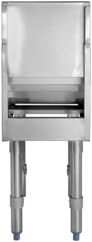Commercial Rack - 5-Tiered Stainless Steel Liquor Display Rack, 12" W x 23" D (32L-063) in 12"W x 23"D in Silver, alternate