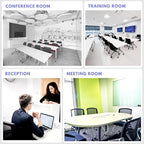 Conference Room Chairs with Wheels and Paddle, Ergonomic Mesh Back and Arms for Meeting, Conference, Reception, alternate