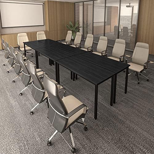Conference Tables 12ft Office Computer Desk for Meeting Room Study Writing Printer Table Save Space Design for, alternate