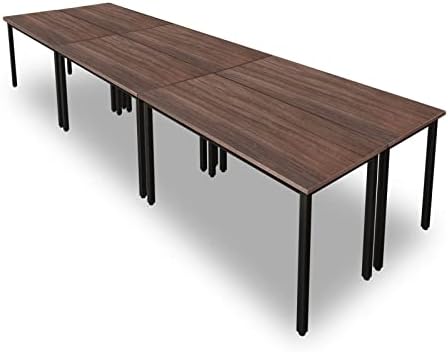 Conference Tables 12ft Office Computer Desk for Meeting Room Study Writing Printer Table Save Space Design for, alternate