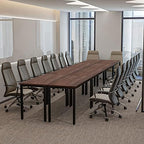 Conference Tables 16ft Office Computer Desk for Meeting Room Study Writing Printer Table Meeting Seminar Table