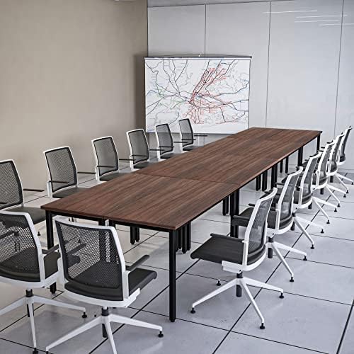 Conference Tables 16ft Office Computer Desk for Meeting Room Study Writing Printer Table Meeting Seminar Table, alternate