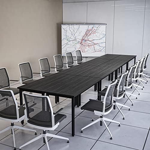 Conference Tables 16ft Office Computer Desk for Meeting Room Study Writing Printer Table Meeting Seminar Table, alternate
