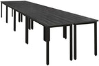 Conference Tables 16ft Office Computer Desk for Meeting Room Study Writing Printer Table Meeting Seminar Table, alternate