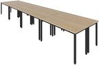 Conference Tables 16ft Office Computer Desk for Meeting Room Study Writing Printer Table Meeting Seminar Table, alternate