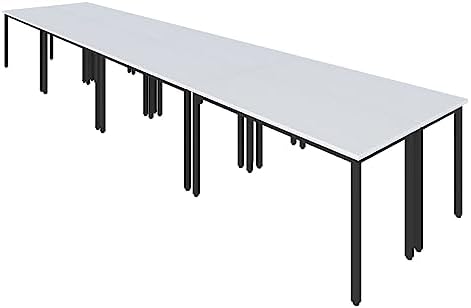 Conference Tables 16ft Office Computer Desk for Meeting Room Study Writing Printer Table Meeting Seminar Table, alternate