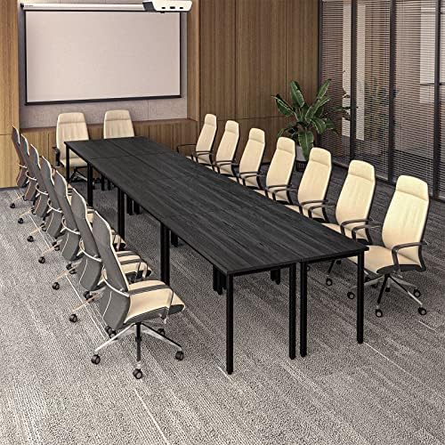 Conference Tables 18ft Office Computer Desk for Meeting Room Study Writing Printer Table Meeting Seminar Table, alternate