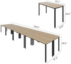 Conference Tables 18ft Office Computer Desk for Meeting Room Study Writing Printer Table Meeting Seminar Table, alternate