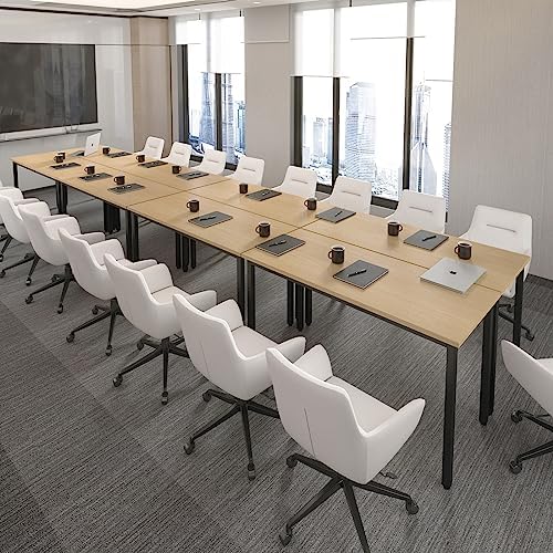 Conference Tables 18ft Office Computer Desk for Meeting Room Study Writing Printer Table Meeting Seminar Table, alternate