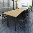 Conference Tables 18ft Office Computer Desk for Meeting Room Study Writing Printer Table Meeting Seminar Table, alternate