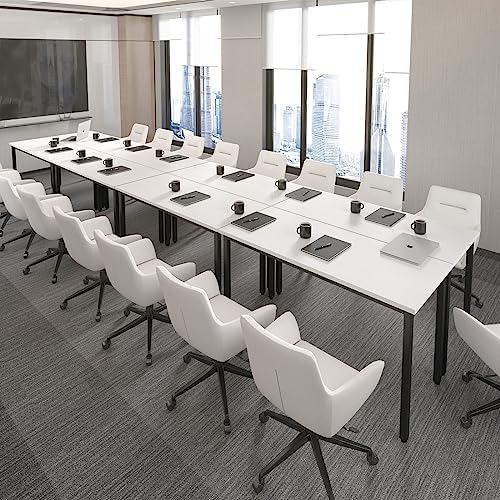 Conference Tables 18ft Office Computer Desk for Meeting Room Study Writing Printer Table Meeting Seminar Table, alternate
