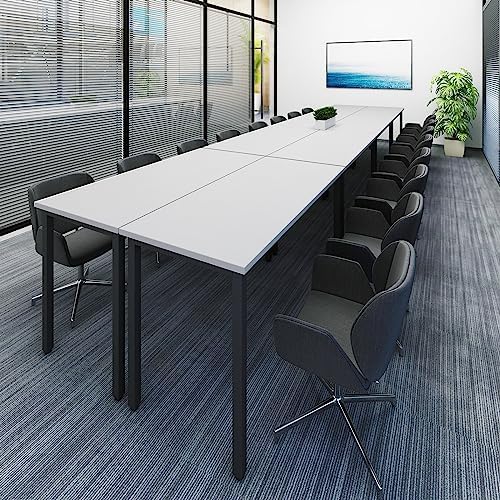 Conference Tables 18ft Office Computer Desk for Meeting Room Study Writing Printer Table Meeting Seminar Table, alternate