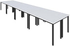 Conference Tables 18ft Office Computer Desk for Meeting Room Study Writing Printer Table Meeting Seminar Table, alternate