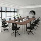 Conference Tables 20ft Office Computer Desk for Meeting Room Study Writing Printer Podcast Table for 24 People